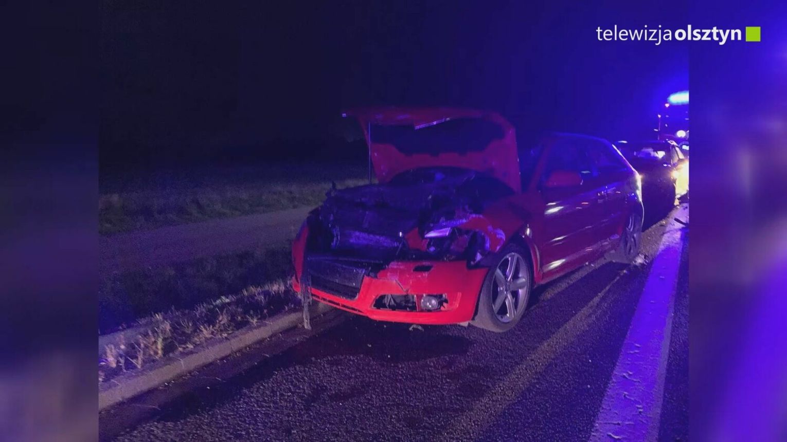 Zdarzenie Drogowe Z Udzia Em Trzech Samochod W Osobowych