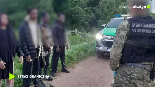 16 migrantów zatrzymanych po nielegalnym przekroczeniu granicy z Litwą