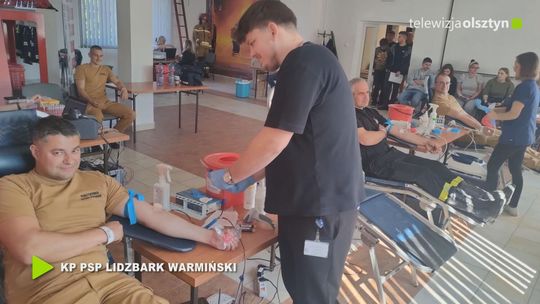 18 litrów krwi w majowej zbiórce