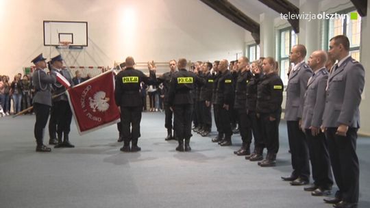 20 policjantów zasiliło szeregi warmińsko-mazurskiego garnizonu 