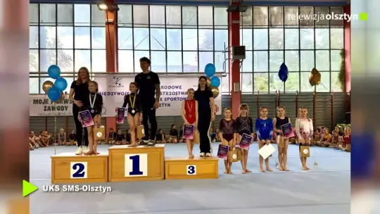 24 medale – wielki sukces młodych gimnastyczek na mistrzostwach w Olsztynie