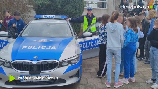 Akcja profilaktyczna Komendy Miejskiej Policji w Olsztynie