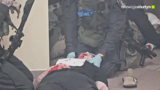 Aktywny strzelec w dawnym akademiku