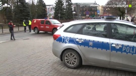 Alarm bombowy w Sądzie Okręgowym w Olsztynie
