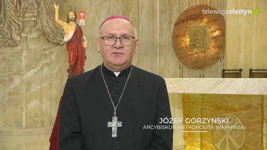 Arcybiskup Józef Górzyński - Życzenia Wielkanocne