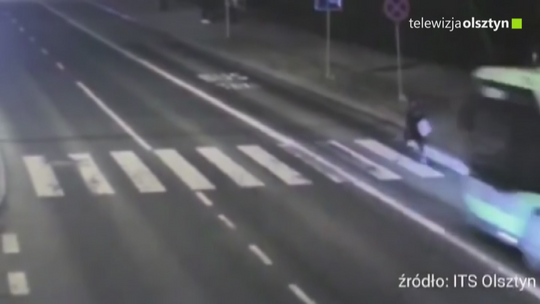 Autobus potracił pieszą