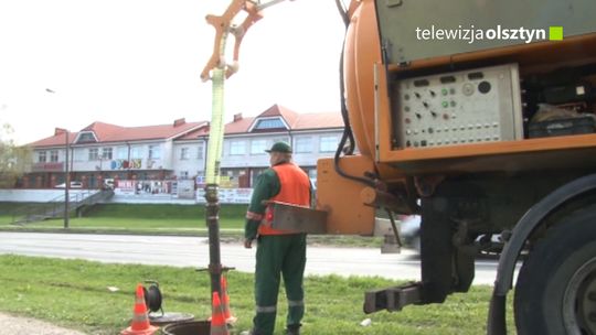 Awaria kanalizacji w mieście
