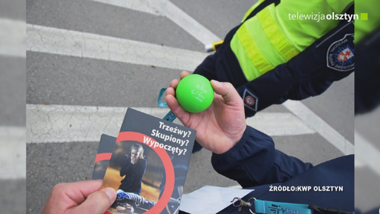 Badali trzeźwość kierowców i rozdawali ulotki