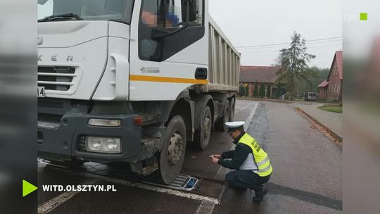 Bez karty kierowcy w tachografie z nadmiarem ładunku