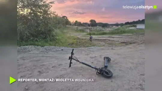 Bez kasku – skończyło się poważnym urazem