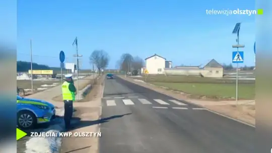 Bezpieczeństwo na „zebrach” pod kontrolą policji