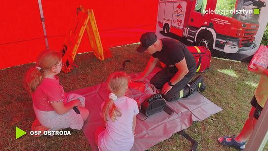 „Bezpieczne wakacje” z udziałem strażaków w Morągu i Grunwaldzie