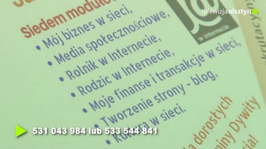 Bezpłatne szkolenia z informatyzacji w Gminie Dywity