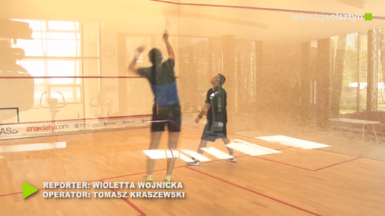 Bezpłatny trening gry w squash'a 