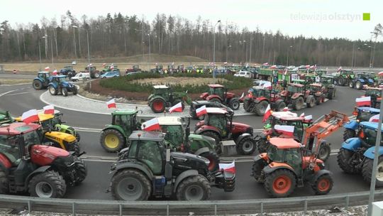 Blokady rolników w całym kraju