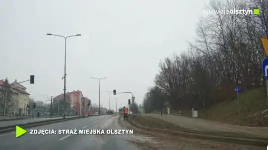 Błoto z budowy na jezdni – interweniowała straż miejska