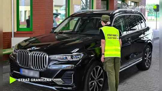 BMW warte 280 tys. zł zatrzymane na granicy