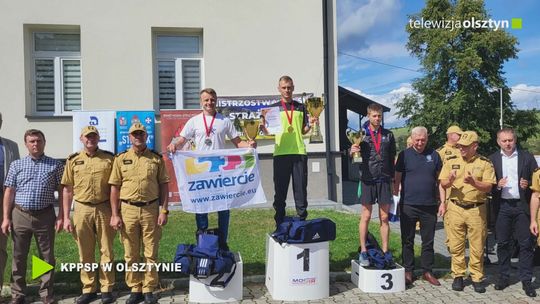 Brązowy medal ostródzkiego strażaka