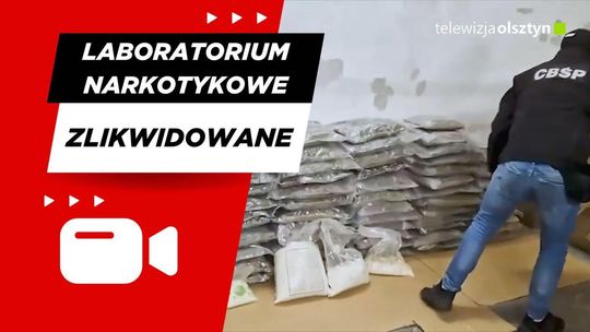 CBŚP zlikwidowało laboratorium narkotykowe