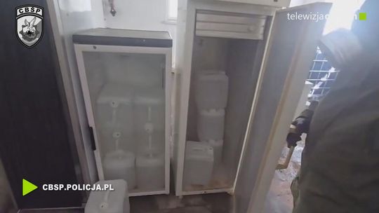 CBŚP zlikwidowało trzy laboratoria narkotykowe