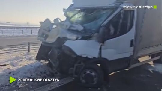 Chwile grozy na drodze