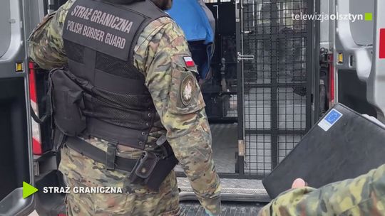 Cudzoziemcy deportowani z ośrodka w Kętrzynie