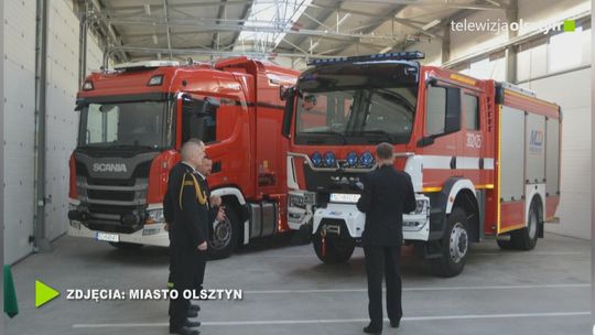 Do strażaków trafiły samochody pożarnicze