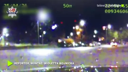 Driftował ulicami miasta