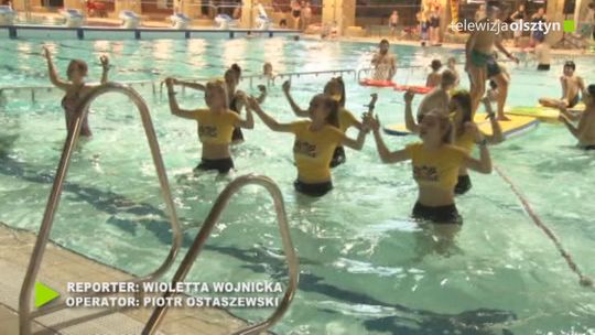 Energetyczna zumba na spotkaniu ze zdrowiem 
