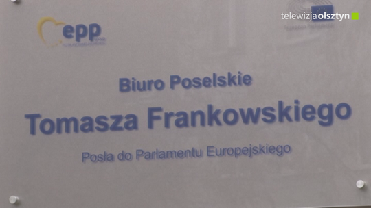 Europoseł Tomasz Frankowski otworzył swoje biuro w Olsztynie
