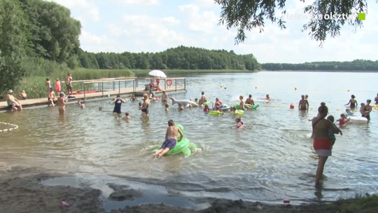 Fala upałów na Warmii i Mazurach trwa