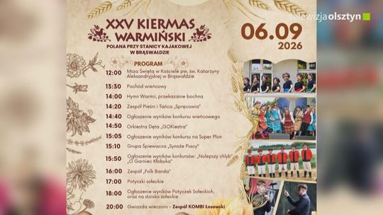 Gmina Dywity zaprasza na Kiermas Warmiński w Brąswałdzie