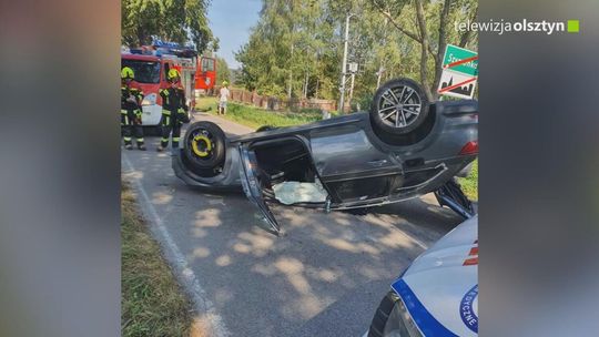 Groźne zdarzenie drogowe