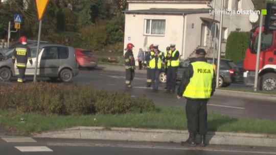 Groźny wypadek na skrzyżowaniu ulic Piłsudskiego z Obiegową