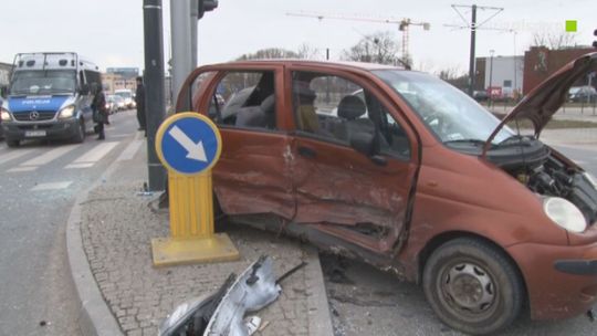 Groźny wypadek na ulicy 5 Wileńskiej Brygady AK
