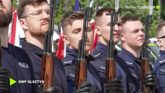 Intensywne szkolenie kompanii honorowej