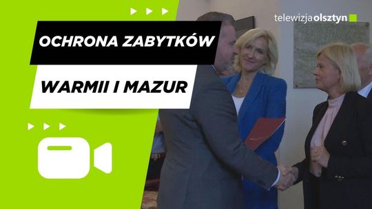 Inwestycja w konserwację dziedzictwa materialnego Warmii i Mazur