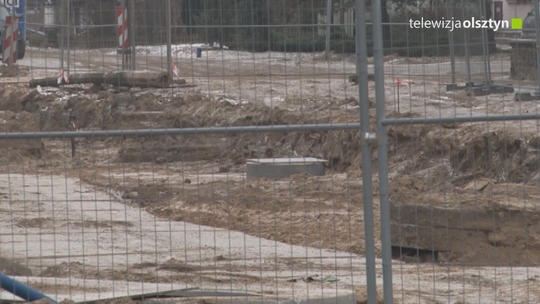 Jak wygląda postęp  prac budowlanych na ulicy Partyzantów? 