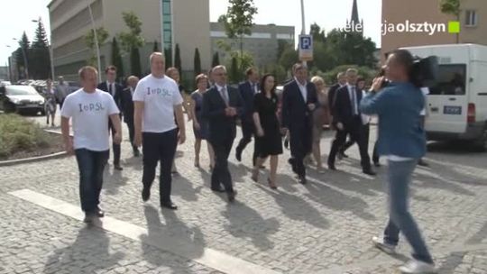 Janusz Piechociński na konferencji w Olsztynie