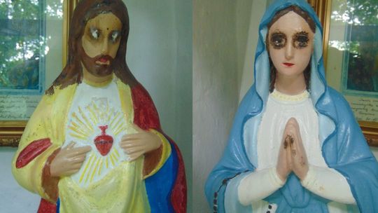 Jezusowi i Maryi wypalili oczy. Poważne zarzuty dla dwóch dzieciaków