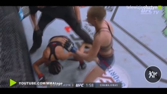 Joanna Jędrzejczyk przegrała walkę w Nowym Jorku 