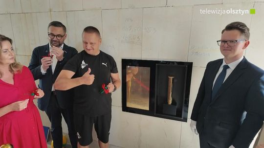 Kamień węgielny pod budowę Centrum Sportu i Zdrowia w Olsztynku