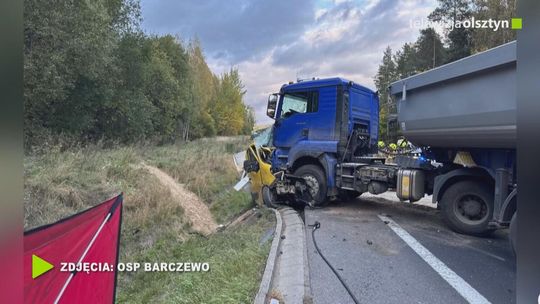 Kierowca opla nie żyje. Wypadek na DK 16