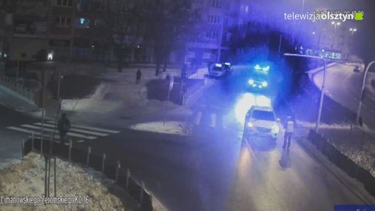 Kierowca potrącił pieszego? Czy powodem był brak okularów?