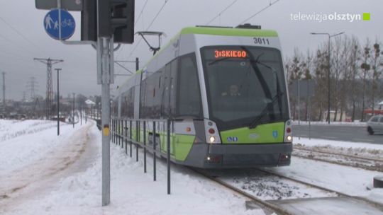 Kilkustopniowy mróz zatrzymał tramwaje.