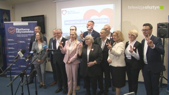 Koalicja Obywatelska przedstawiła swoich kandydatów w Kętrzynie