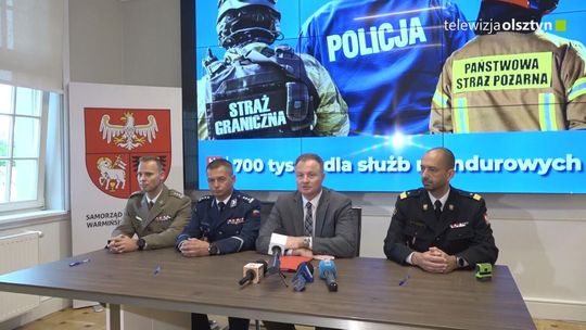 Kolejna inwestycja w bezpieczeństwo na Warmii i Mazurach