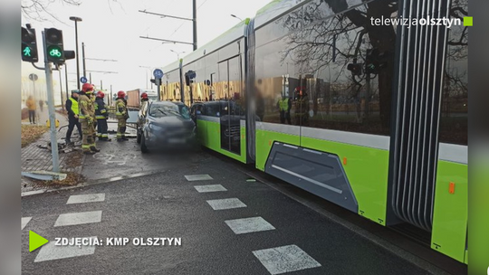 Kolejne zderzenie z tramwajem