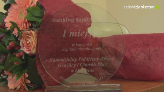 Kolejny sukces Szpitala Pulmonologicznego