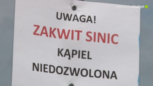 Kolejny zakaz kąpieli w Olsztynie
